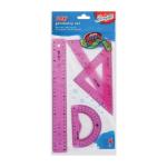 No Brand Scripto Square & Ruler Set Flexi