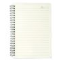 A5 Blank Lined Coil Notebook - Simple Student Diary
