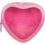 Clicks Fantasy Heart Cosmetic Bag Pink