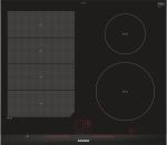Siemens 600MM Black 4 Plate Flex Induction Ceramic Hob - EX675LEC1E