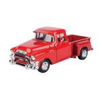 1955 Gmc Blue Chip Pickup Diecast Model Scale 1:24 - Red