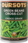 Green Beans Cross-cut 12 Pack X 410G Vegetables