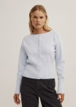 High Rib Knit Cardigan