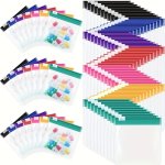 7PCS Reusable Pill Organizer Set With Slide Lock - Colorful Waterproof Eva Zipper Bags For Medication & Small Items - Perfect Fo