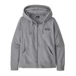 Womens Ahnya Full-zip Hoody - - Salt Grey Heather XL