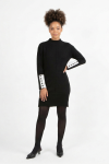 Knitted Dress - Xlxxl Black