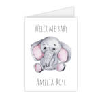 Custom Welcome Baby Ele
