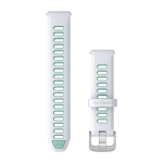 Garmin Quick Release Bands 18MM - Whitestone tidal Blue With Silver Hardware