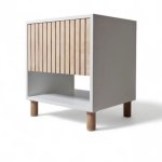 Thendo Bedside Table -white