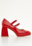 Superbalist Bristol Anklestrap Block Heel - Red