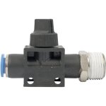 Aircraft Pu Hose Fitting Valve 8MM X 3 8"M