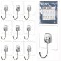Multi-use Self Adhesive Hooks Pack Of 20