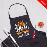 Braai Meester Master – Personalised Braai Apron