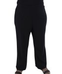 Ladies Ottoman Pants - 60 Black