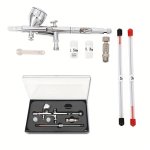 180T Professional Dual Action Gravity Multipurpose Spray Gun Kit 0.2MM/0.3MM/0.5MM Dual Action Airbrush Kit For Airbrush Paintin