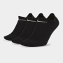 Nike Everyday Lightweight Black Socks