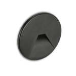Orion. Orion Round Wink LED Footlight - Black White - White