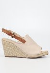 Drayco 3 Espadrille Wedge Heel - Beige