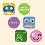 Monster 2 Merit Labels - Zulu