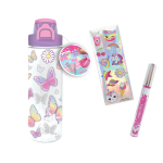 Tye Dye Butterfly Pop Open Water Bottle