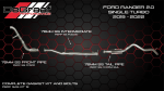 Ford Ranger 2.0 Single Turbo Degraaf Bobw Performance Exhaust For
