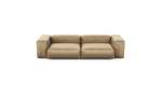 Two Module Sofa - Velvet - Caramel - 272CM X 115CM