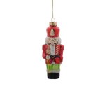 Nutcracker Glass Red 6.3X4.5X16CM
