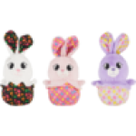 Lovely Buddy Plush Rabbit In Basket 25CM Type May Vary