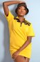 Tomtom Ladies T-Shirt Dress - Yellow - Yellow / L