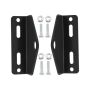 2-PIECE Zero Turn Lawn Mower Trailer Hitch Heavy Duty Steel Tow Hitch Recei