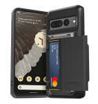 Google Pixel 7 Pro Premium Rugged Damda Glide Card Case Black Design