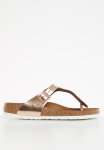 Birkenstock Gizeh Bs Leather Regular - Metallic Copper