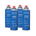Cadac Born Free 220G Butane Gas Cartridge CAN220C - 4 X 220GR