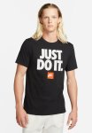 Nike Nsw Fran Just Do It Verbiage Tee - Black