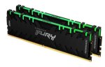 Kingston Fury Renegade Black Rgb 32GB 2 X 16GB Kit DDR4 3200MHZ CL16 1.35V Desktop Memory