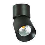 New York 3CCT 30W LED Surface Spotlight - Black White - Cream