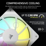 RS120 Argb 120MM Pwm Fan White