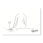Alone Time Art Print - A4