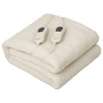 Elektra Comfort Double Fitted Electric Blanket Thick Acrylic Fur SEL-2202