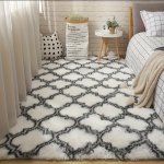 1PC Ultra Plush Soft Area Rugs For Bedroom Living Room Tie-dyed Luxury Plush Fluffy Bedside Rug Washable Shag Furry Carpet Non S