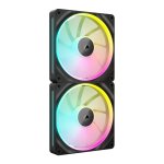 LX140 Rgb Icue Link 140MM Pwm 2000 Rpm Case Fan - Dual-pack CO-9051028-WW