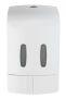 Wenko Tartas 2-CHAMBER Disinfectant/soap Dispenser White