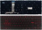 Lenovo Legion Y520 Y520-15IKB Y530-15ICH Y720 Y720-15IKB Backlit No Frame Laptop Keyboard Black With Red Printing