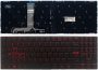 Lenovo Legion Y520 Y520-15IKB Y530-15ICH Y720 Y720-15IKB Backlit No Frame Laptop Keyboard Black With Red Printing