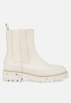 Calvin Klein Combat Mid Chelsea Boot Wn - Eggshell travertine