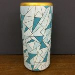Blue Abstract Umbrella Stand