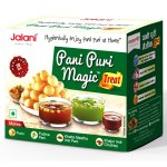 Pani Puri Magic Golgappa Tangy Water Masala 220G - Instant Mint & Cumin Spiced Seasoning Powder For Street-style Chaat Parties D