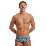 Funky Mens Classic Trunks Choppy Waters