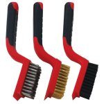 Wire Brush 3PC Set With Scraper