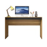 Recta Office Desk Black Tx Lamina Mel